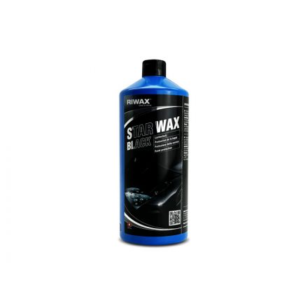 Star Wax black - Finom Polír és Wax Fekete színre - 1L